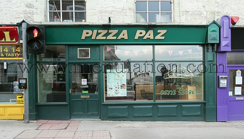 Photo of Pizza Paz; pizza and pasta takeaway in Eastwood near Nottingham