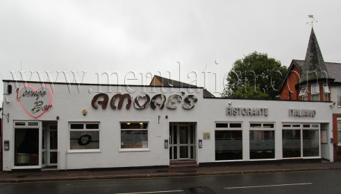 Photo of Amore's Italian restaurant in Beeston near Nottingham