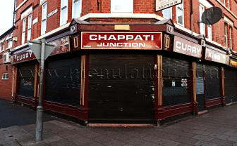 Chappati Junction curries, pizzas and fast food takeaway in Hyson Green, Nottingham