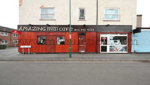 Amazing Thai Cafe in Dunkirk, Nottingham Photo of Amazing Thai Cafe restaurant and takeaway in Dunkirk, Nottingham NG7 2JY