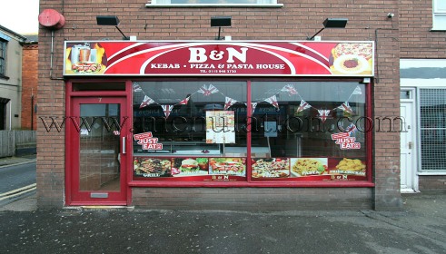 Photo of B&N pizza, kebab and fast food takeaway in Long Eaton near Nottingham