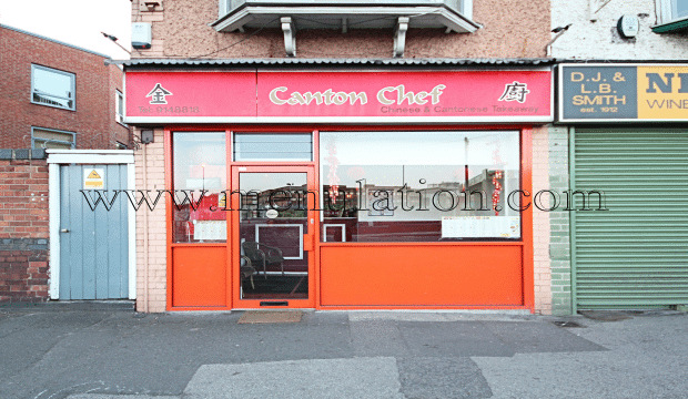 Canton Chef Chinese takeaway in Lenton, Nottingham
