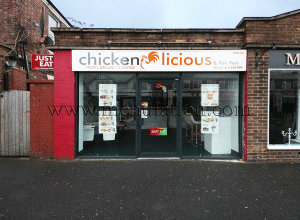 Chickenlicious fast food takeaway in Beeston near Nottingham