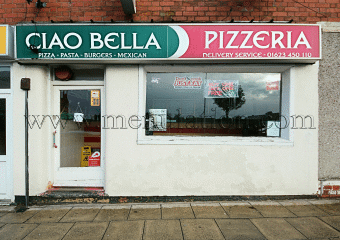 Ciao Bella Pizzeria in Huthwaite near Sutton-In-Ashfield - Tap/click for info & menu.