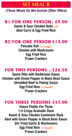 Menu for Classic Canton Chinese food takeaway on Nottingham Road in Ripley DE5 3AX