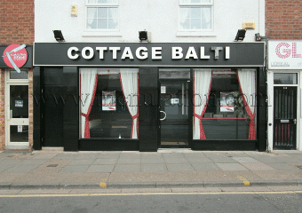 Cottage Balti Indian restaurant and takeaway in Beeston