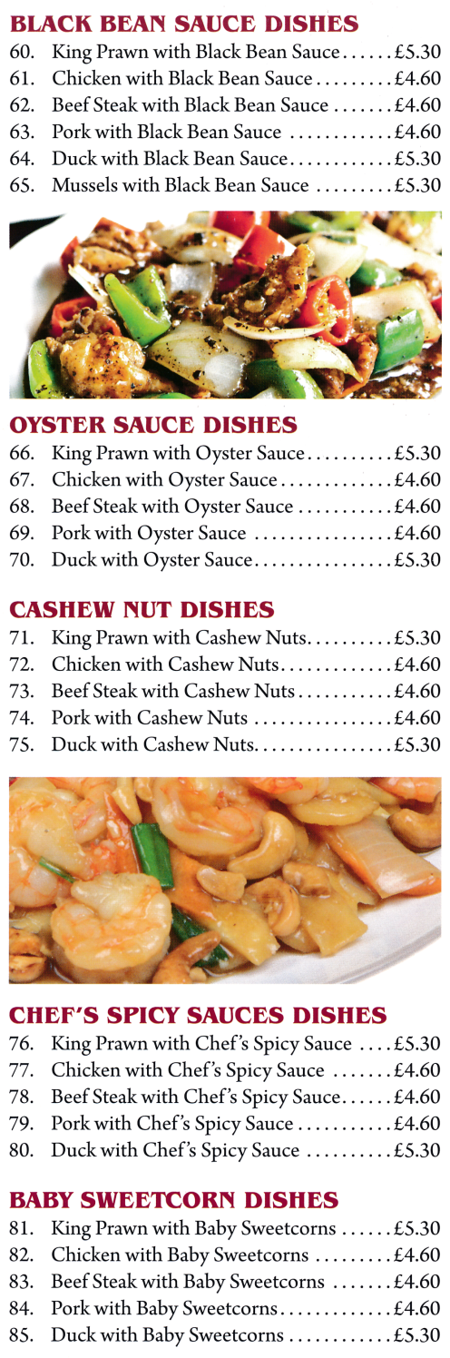 Takeaway and delivery menu for Golden Harvest in Carlton near Nottingham