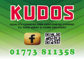 Kudos Chinese takeaway in South Normanton near Alfreton