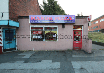 Manor Pizza & Curry takeaway in Stapleford