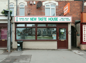 New Taste House in Langley Mill. Chinese meals and fish & chips takeaway.