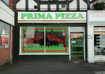 Photo of Prima Pizza takeaway in Mansfield