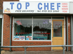 Photo of Top Chef pizza and curry takeaway in Hucknall