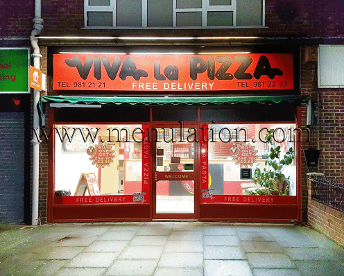 Viva La Pizza - pizza and kebab takeaway in Silverdale near Nottingham
