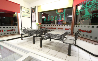 Photo inside the La Piazza takeaway premises in Nottingham