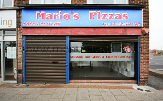 Mario's pizza takeaway in Keyworth near Nottingham