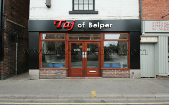 Photo of Taj Of Belper takeaway on Bridge Street in Belper, Derbyshire
