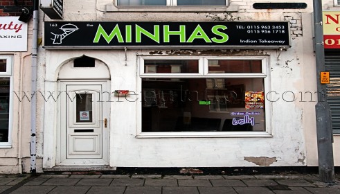 Photo of The Minhas Indian takeaway in Hucknall near Nottingham