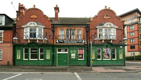 Photo of The White Horse Cafe; pizza, curry and fast food restaurant and takeaway in Nottingham