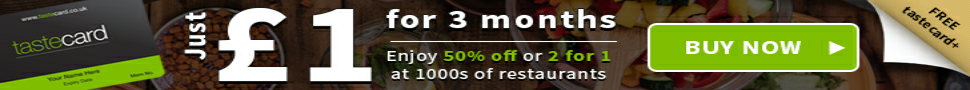 Restaurant disount card. Enjoy discounts at 1000's of restaurants.